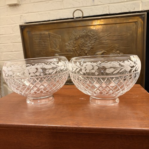 Crystal lamp shades etched - shades,